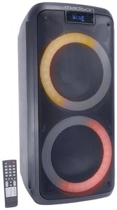 Aktywny pojemnik na baterie 500 W głośnik Madison Luna 600 Głośnik imprezowy Lotronic MAD-LUNA600 20 cm   1 szt.