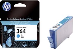 Tusz HP CB318EE (364), oryginalny, cyjan