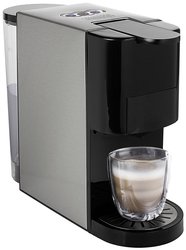 Princess 249451 Ekspres do kawy na kapsułki srebrny, czarny Kompatybilne z E.S.E., One Touch