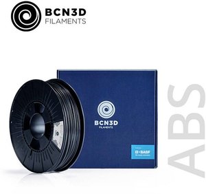 Filament do drukarek 3D ABS BCN3D PMBC-1002-003, Średnica filamentu: 2.85 mm, 750 g, czarny