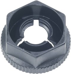 Nakrętka PB Fastener, KN50, KN50, (Ø x W) 11.7 mm x 5.8 mm, czarny, 1 szt.