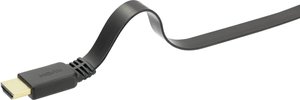 Kabel HDMI SpeaKa Professional SP-9075620, kanał powrotny audio, pozłacane styki, odporny na skręcanie, HDMI 4K, 2.00 m