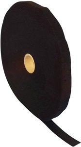 Taśma rzepowa do wiązania element z pętelkami i haczykami (D x S) 25000 mm x 50 mm czarny FASTECH® T0605099991125 25 m