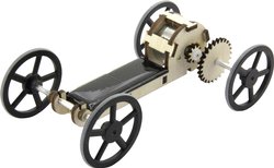 Drewniany zestaw do biegania solarnego Sol Expert 40440 Samochód solarny