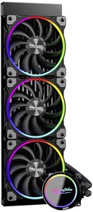 Chłodzenie wodą lodowcową 360, szybkie kompletne chłodzenie wodne, ARGB - kolor czarny Chłodzenie wodne PC Alpenföhn 84000000182