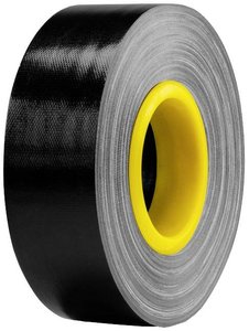 Defender EXA-TAPE B 50 ERGO-CORE - Taśma samoprzylepna tekstylna Premium z ERGO-Core, czarna, błyszcząca, 50 mm x 50 m Taśma klejąca DEFENDER by Adam Hall  DTEXAB50 EXA-TAPE B 50 ERGO-CORE (D x S) 50 m x 50 mm 50 m 1 szt.