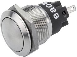 EAO 82-5171.1000 Seria 82 Przycisk Chwilowy 19 mm Płaski/Wypukły Przycisk eao 82-5171.1000, 19.10 mm, 1 szt.