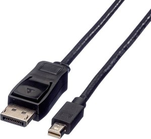 Przejściówka Mini DisplayPort, DisplayPort Value 11.99.5635, ekranowany, 2.00 m