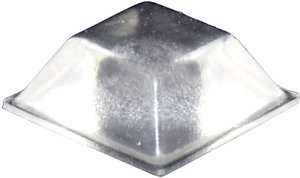 Bufor elastyczny samoprzylepny TOOLCRAFT PD2205C, kwadrat, 20,5 x 20,5 x 7,5 mm