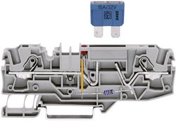 WAGO 2006-1681/1000-449 2-przew. złączka do bezp. samochod.
