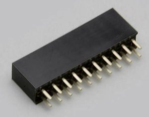 TRU COMPONENTS TC-2506357 Złącze żeńskie  Siatka: 2 mm Ilośc pinów: 20 Ilość rzędów: 2 1 szt.