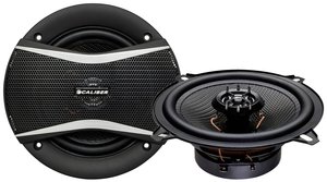 Głośniki samochodowe - 2 głośniki uliczne - Zestaw głośników 13 cm - Głośnik wysokotonowy 30 mm - Maks. 100 W (CDS5G) Głośnik samochodowy Caliber CDS5G, 100 W, 92, 4 Ω, 2 szt.