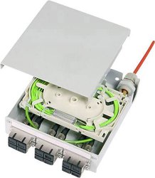 Kaseta światłowodowa Telegärtner H82050F0002 szaro-biały (ral 7035)