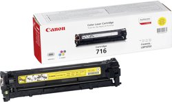 Toner Canon 716Y, 1977B002, oryginalny, żółty