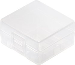 Pudełko na baterie 2x 18350 Basetech BT-Box-022 (D x S x W) 43.5 x 41.8 x 22.1 mm