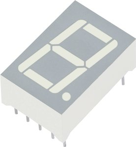 Wyświetlacz diodowy LED Kingbright SC52-11EWA 13mm