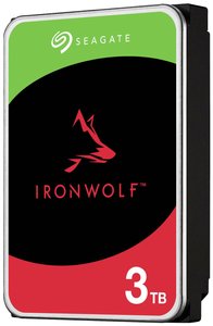 Seagate IronWolf™ 3 TB  Dysk twardy wewnętrzny, 3,5'' (8,9 cm) SATA III ST3000VN006 Opakowanie zastępcze