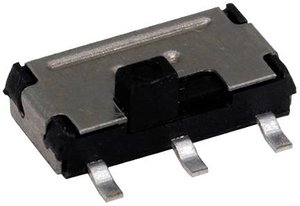 C & K Switches  Przełącznik suwakowy 12 V 100 mA 1 x wł/wł/wł  1 szt. taśma