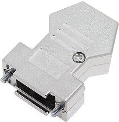 Obudowa złącza D-SUB encitech DYZK09-K 6560-0202-01, odlew cynkowy, 1 szt.