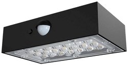 Solarna lampa ścienna V-TAC VT-403 3 W   czarny