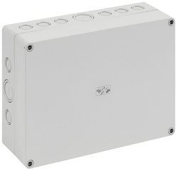 Obudowa instalacyjna Spelsberg TK PS 2518-8f-m 10591101, polistyrol (EPS), 254 x 180 x 84 , szaro-biały (ral 7035), 1 szt.