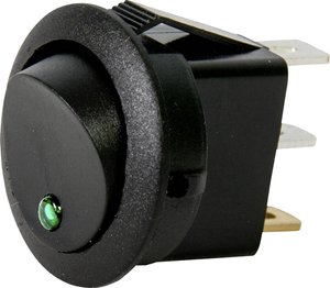 Przełącznik kołyskowy samochodowy HP Autozubehör 28633, 1 x wył/wł, 12 V, 10 A