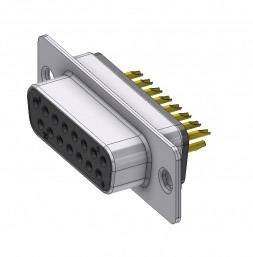 Złącze żeńskie D-Sub Deltron Connectors D15SZ/2FP102, rzędy: 2, styki: 15, 180 °, 1 szt.