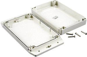 Obudowa uniwersalna Hammond Electronics, ABS, szary błyszczący, (D x S x W) 120 x 66 x 62 mm, 1 szt.