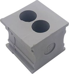Przepust kablowy TRU COMPONENTS KT 2/8 TC-10329288, (D x S) 21 mm x 21 mm, elastomer, 1 szt.