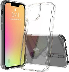 JT Berlin Pankow Clear Futerał backcase Apple iPhone 13 mini przeźroczysty Odporny na wstrząsy, Ładowarka indukcyjna