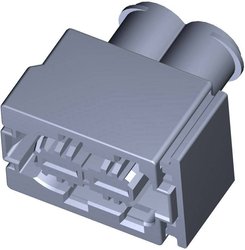 Obudowa złącza pin żeńskiego na kabel TE Connectivity MCP 1355328-1, automotive, piny: 2, 78 A, 1 szt.