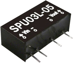 Przetwornica DC/DC Mean Well SPU03N-12 SPU03N-12, 6 W, 1 szt.