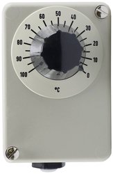 Regulator temperatury ze stykiem przełącznym, 0 do 100°C, długość montażowa 200 mm Termostat Jumo