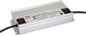 Mean Well HLG-480H-24AB Sterownik LED  Stałonapięciowy 480 W 10 - 20 A 20.4 - 25.2 V/DC Ściemniacz, Funkcja ściemniania 3 w 1, Regulowany, Układ PFC, Outdoor, Zabezpieczenie przed przeciążeniem, Zabezpieczenie przed przepięciem 1 szt.
