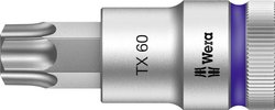 Klucz nasadowy Zyklop 12,5 mm (1/2''), T 60 x 60 mm Nasadka TORX T 60 Wera 8767 C HF 05003838001