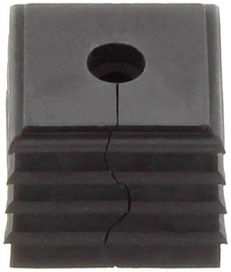 Element uszczelniający CONTA-CLIP KDS-DE 5-6 BK 28525.4, (D x S x W) 20.3 x 20.3 x 17.7 mm, termoplastyczny elastomer, 10 szt.