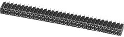 TRU COMPONENTS TC-0306-004-2-50-00 Listwa złączy żeńskich (precyzyjna) 1 szt.