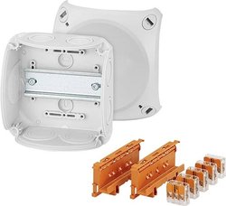 Skrzynka instalacyjna Hensel DK 0606 W 62000419, 130 mm x 130 mm x 77 mm, 1 szt.