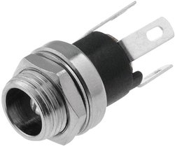 Złącze niskonapięciowe Cliff Złącze męskie niskonapięciowe Cliff SCD-026A złącze żeńskie do wbudowania pionowego  5.5 mm 1 szt.