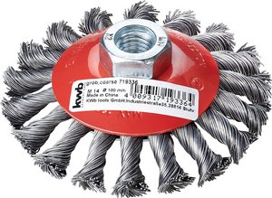 kwb Szczotki tarczowe AGGRESSO-FLEX®, pleciony drut stalowy HSS do szlifierek kątowych  719336 1 szt.