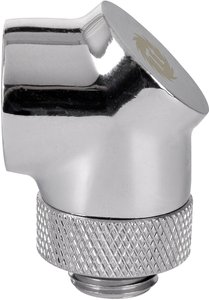 Przyłącze kątowe wody chłodzącej Thermaltake Pacific G1/4 90 Degree Adapter – Chrome