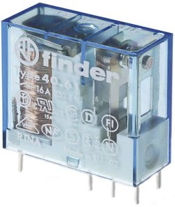 Przekaźnik drukowany Finder 40.61.9.006.0000 40.61.9.006.0000, monostabilny, 1 cewka, 400 V/AC, 16 A, 1 szt.