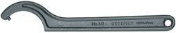 40 Z 68-75 - GEDORE - klucz hakowy, DIN 1810 forma B, 68-75 mm Klucz hakowy 68 - 75 mm Gedore 40 Z 68-75 6337200