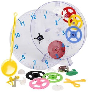 Zegar ścienny do nauki Techno Line Model kids clock Mechaniczny, (Ø x G) 20 cm x 3.5 cm