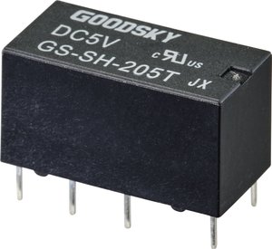 Przekaźnik drukowany GoodSky GS-SH-205T 2347596, monostabilny, 1 cewka, 24 V/DC, 2 A, 1 szt.