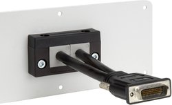 Listwa przepustów kablowych KEL-E. Icotek, KEL-E2, 42249, (D x S x W) 72.8 x 39.5 x 17 mm, czarny, 1 szt.