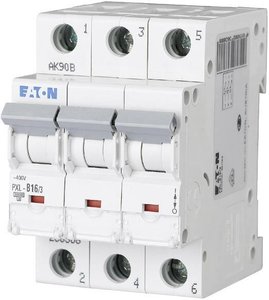 Wyłącznik automatyczny Eaton PXL-D16/3 236465, 3 styki, 400 V/AC, 16 A