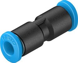 Łącznik prosty FESTO QSM-4-100    Średnica rury: 4 mm   1 szt.