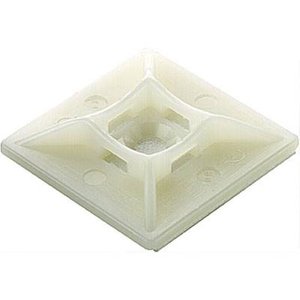 Gniazdo montażowe do opasek kablowych Weidmüller 1697960000 Weidmüller CBH 27/27 SW 1697960000   splotka 4-krotna 100 szt.