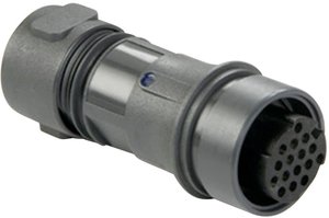 Złącze męskie okrągłe Bulgin PXP6011/03P/ST, styki:3, 250 V, 10 A, 1 szt.